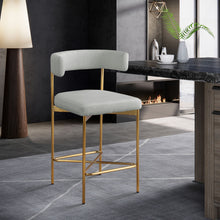 Load image into Gallery viewer, Rivage - Durable Stool With Gold Frame (Set of 2)