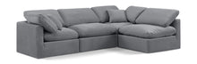 Load image into Gallery viewer, Indulge - Velvet 4 Piece Modular Sectional