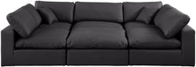 Load image into Gallery viewer, Comfy - 6 Piece Faux Leather Sectional