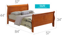 Load image into Gallery viewer, Panel Sleigh Bed