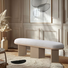 Load image into Gallery viewer, Wilshire - Bench With Natural Base
