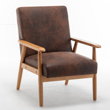 Load image into Gallery viewer, Wide Arm Chair - Brown