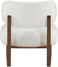 Load image into Gallery viewer, Vetra - Linen Textured Fabric Upholstered Accent Chair With Brown Base