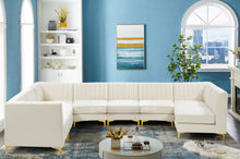 Load image into Gallery viewer, Alina - 8 Piece Velvet Modular Sectional