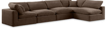 Load image into Gallery viewer, Comfy - 5 Piece Velvet Modular Sectional