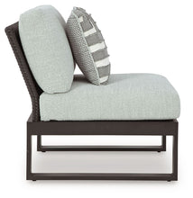 Load image into Gallery viewer, Beachloft - Armless Chair With Cushion - Black / Gray
