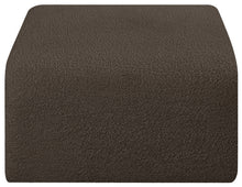 Load image into Gallery viewer, Arc - Boucle Fabric Ottoman