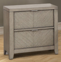 Load image into Gallery viewer, 2 Drawer Nightstand - Light Gray