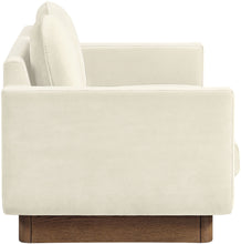 Load image into Gallery viewer, Diviento - Velvet Performance Fabric Upholstered Loveseat