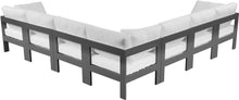 Load image into Gallery viewer, Nizuc - Outdoor Patio 7 Piece Modular Sectional With Gray Frame
