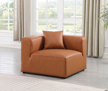Load image into Gallery viewer, Cube - Corner Chair - Cognac