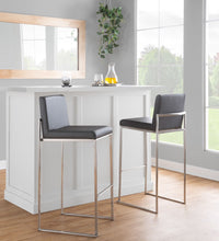 Load image into Gallery viewer, Fuji - Contemporary And Modern Elegance High Back Barstool