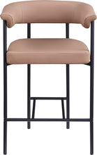 Load image into Gallery viewer, Malin - Faux Leather Counter Stool (Set of 2) - Tan