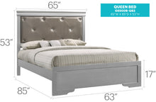 Load image into Gallery viewer, Chic Elegantly Designed Transitional Bed