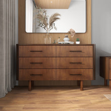 Load image into Gallery viewer, Logan - Dresser With 6 Drawers - Brown