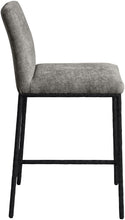 Load image into Gallery viewer, Reeves - Chenille Fabric Upholstered Counter Stool (Set of 2) - Black Base
