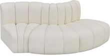 Load image into Gallery viewer, Arc - Faux Leather 3 Piece Modular Sofa