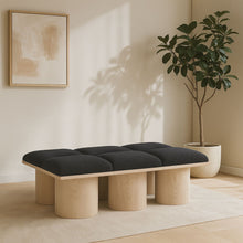 Load image into Gallery viewer, Pavilion - 6 Piece Modular Bench With Natural Base