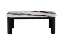 Load image into Gallery viewer, T06 - Coffee Table With 2 End Tables - Black / White
