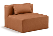 Load image into Gallery viewer, Cube - Armless Chair - Cognac
