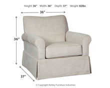 Load image into Gallery viewer, Searcy - Swivel Glider Accent Chair - Quartz