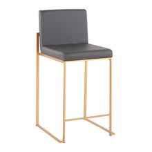 Load image into Gallery viewer, Fuji - Contemporary High Back Stylish Counter Stool