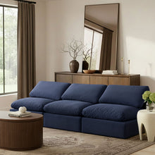 Load image into Gallery viewer, Indulge - Velvet 3 Seat Modular Armless Sofa