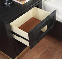 Load image into Gallery viewer, B236 - Nightstand - Black / Gold