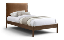 Load image into Gallery viewer, Arielle - Vegan Leather Upholstered Bed