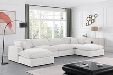 Load image into Gallery viewer, Comfy - 6 Piece Velvet Modular Double Chaise Sectional