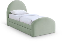 Load image into Gallery viewer, Andaz - Chenille Fabric Upholstered Trundle Bed