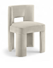 Load image into Gallery viewer, Zuno - Velvet Performance Fabric Upholstered Dining Chair (Set of 2)