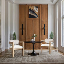 Load image into Gallery viewer, Sacha - Velvet Dining Chair With Natural Base (Set of 2)