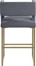 Load image into Gallery viewer, Caleb - Counter Stool with Gold Legs (Set of 2)