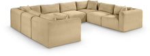 Load image into Gallery viewer, Shaggy - 8 Piece Modular U-Shaped Sectional