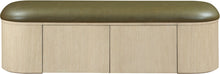 Load image into Gallery viewer, Velden - Upholstered Storage Bench With Stained Natural Base