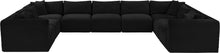 Load image into Gallery viewer, Shaggy - 9 Piece Modular U-Shaped Sectional
