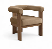 Load image into Gallery viewer, Arienzo - Performance Fabric Upholstered Accent Chair - Walnut Base