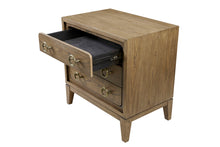 Load image into Gallery viewer, Elure - 3 Drawer Nightstand With USB