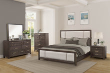 Load image into Gallery viewer, Upholstered Headboard & Footboard With Traditional Styling Bed