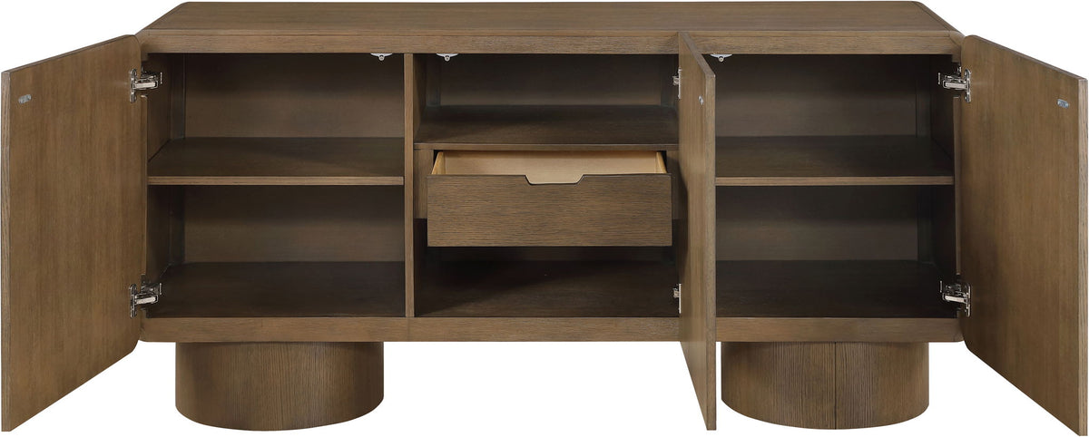 Adagio - Solid Wood And Oak Veneer Sideboard / Buffet