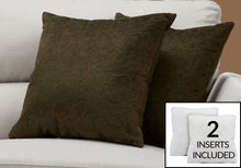 Load image into Gallery viewer, Pillows, Square, Insert Included, Decorative Throw, Hypoallergenic, Modern
