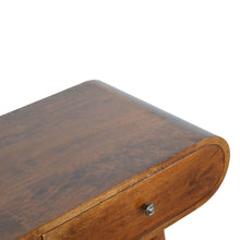 Load image into Gallery viewer, Solid Wood Curved Edge Console Table