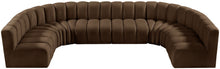 Load image into Gallery viewer, Arc - Velvet Modular U-Shaped Sectional