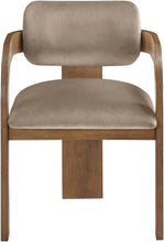 Load image into Gallery viewer, Cedra - Velvet Performance Fabric Upholstered Dining Chair (Set of 2) - Brown Frame