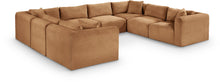 Load image into Gallery viewer, Shaggy - Fabric 8 Piece Modular U-Shaped Sectional