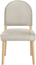 Load image into Gallery viewer, Varinelle - Velvet Dining Chair (Set of 2) - Natural Frame
