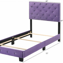 Load image into Gallery viewer, Luxurious Upholstered Bed