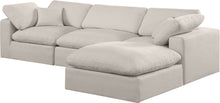 Load image into Gallery viewer, Comfy - 4 Piece Linen Fabric Modular Sectional With Chaise