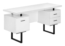 Load image into Gallery viewer, Computer Desk For Home Office, Laptop, Left, Right Set - Up, Storage Drawers, Contemporary & Modern